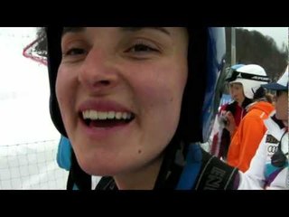 France's Marie Bochet loses to Germany's Andrea Rothfuss in downhill