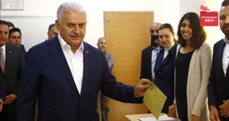 Başbakan Yıldırım'ın Oy Kullandığı Sandıktan "Hayır" Çıktı