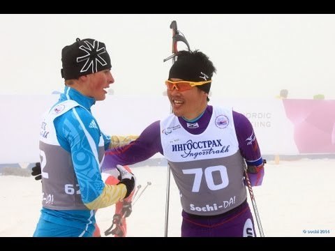 Cross country long standing and visually impaired - 2013 IPC Nordic Skiing World Cup Finals Sochi