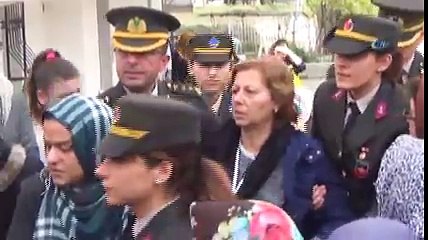 Şehit Binbaşı son yolculuğuna uğurlandı