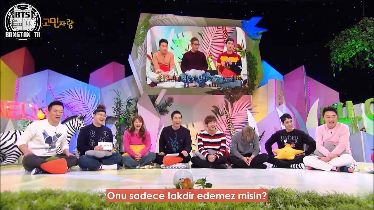 [Türkçe Altyazılı] Hello Counselor - Jin, Jimin, Kim Seunghye (Bölüm 316) 20.03.2017 PART 1