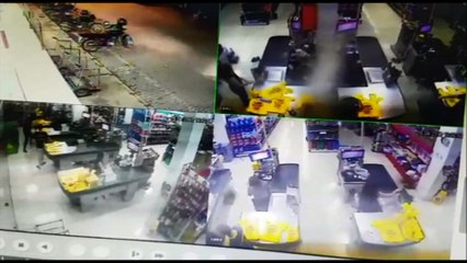 Assalto a supermercado em Santa Maria de Jetibá