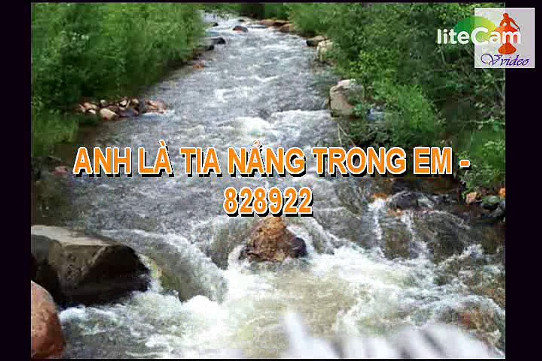 Anh là tia nắng trong em karaoke midi