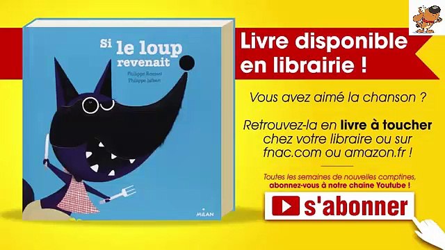 SI LE LOUP ET LE PÈRE NOËL comptine et chanson de noël pour bébés et maternelles