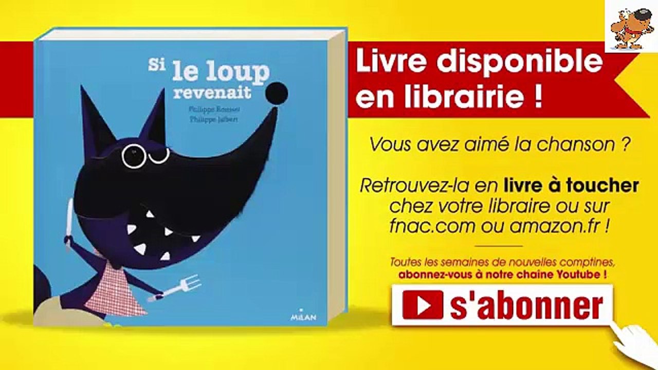 SI LE LOUP ET LE PÈRE NOËL comptine et chanson de noël pour bébés et maternelles