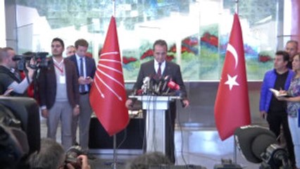 CHP Genel Başkan Yardımcısı Tezcan, Gazetecilere Açıklamalarda Bulundu (1) - Ankara