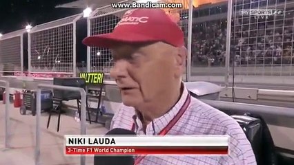 VETTEL VINCE, LA REAZIONE DI NIKI LAUDA