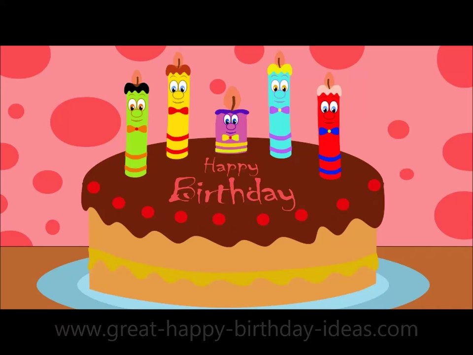 Birthday Cake With Crazy Candles