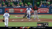 Un rbitro de la MLB sufri una conmocin cerebral tras recibir un violento pelotazo