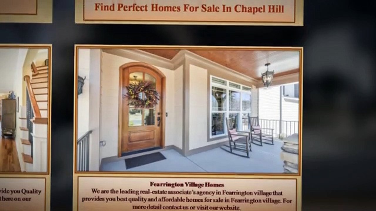 Find Perfect Homes For Sale In Chapel Hill
