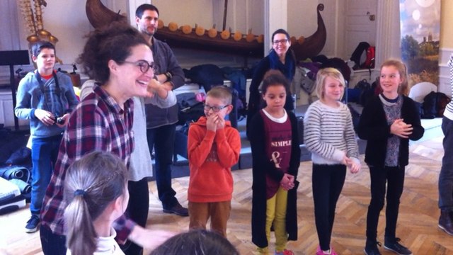 Répétition du spectacle Signes et sons