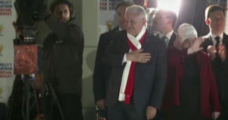 Son Dakika! Başbakan Yıldırım Referandumun Ardından Balkon Konuşması Yapıyor