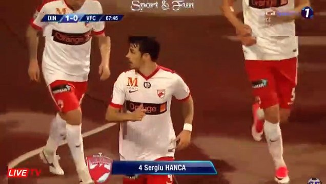 Sergiu Hanca Goal HD - Dinamo Bucureşti 1-0 Viitorul - 16.04.2017HD
