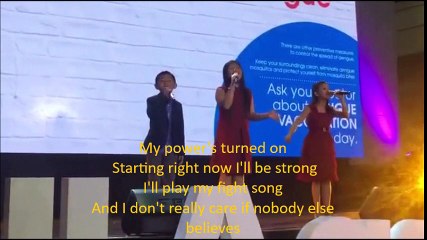 LYCA, ELHA AND JOSHUA - FIGHT FOR LIFE SONG... FIGHT FOR SUCCESS