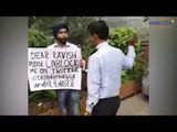 NDTV Ban : Protesters thrashed outside channel's office, Watch Video | Oneindia News