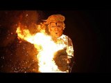 Donald Trump's effigy burnt during London's Edenbridge bonfire festival | Oneindia News