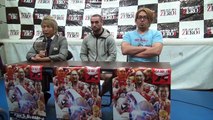 5.6後楽園大会　日高郁人、菅原拓也、ショーン・ギネス記者会見  プロレスリングゼロワン（プロレス）