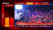 Cumhurbaşkanı Erdoğan'dan referandum sonrası ilk konuşma (TAMAMI)