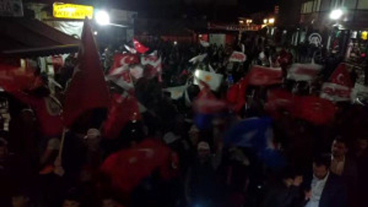 Anayasa Değişikliği Halk Oylaması - Sevinç Gösterileri