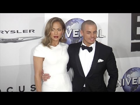 Jennifer Lopez & Casper Smart NBCUniversal Golden Globes 2016 Afterparty Red Carpet