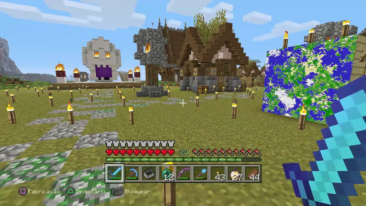 MINECRAFT Sobrevivente Explosão na MOBTRAP 019