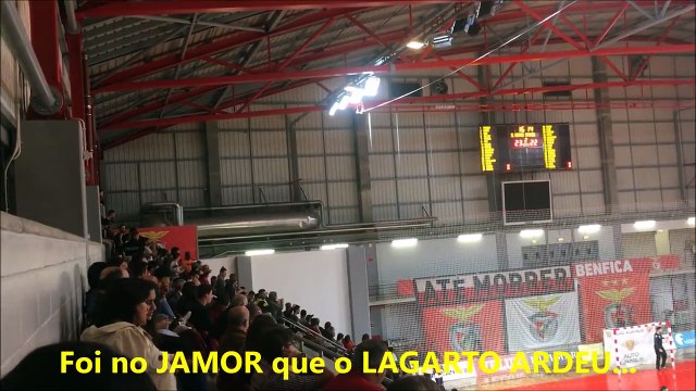 Foi no Jamor que o lagarto ardeu (Benfica vs Sporting - Andebol 2017)