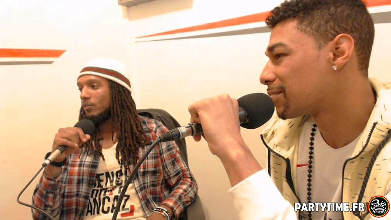 OG Krunch et French Squad Danca at Party Time Reggae Radio show - 16 AVRIL 2017