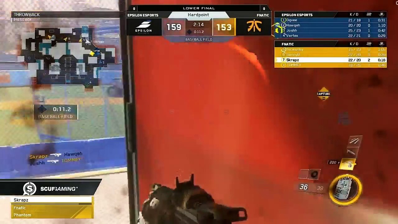 Fnatic vs Epsilon Bo5 | COD CWL Birmingham Open 2017 - LB Cons Final | Fnatic vs Epsilon Esports