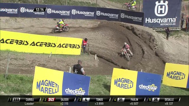 MXGP of Trentino MXGP race 1 Jeffrey Herlings passes Glenn Coldenhoff