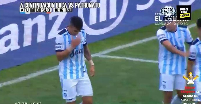 Fernando Zampedri Goal HD - Atl. Tucumán 1-0 San Lorenzo 16.04.2017
