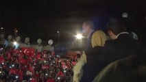 Cumhurbaşkanı Erdoğan, Huber Köşkü Önünde Halka Hitap Etti