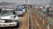 Yamuna Expressway : 20 vehicles pile-up due to smog | Oneindia News