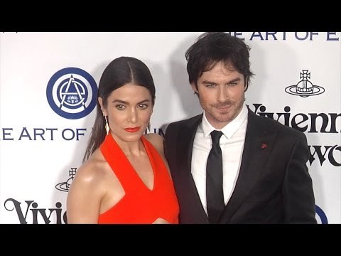 Ian Somerhalder & Nikki Reed The Art of Elysium 2016 HEAVEN Gala Red Carpet