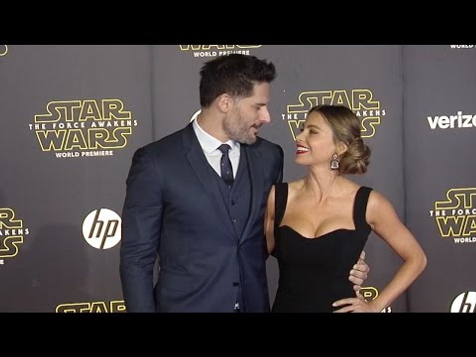 Sofia Vergara & Joe Manganiello "Star Wars The Force Awakens" World Premiere