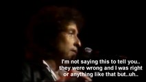 April 20, 1980 - Bob Dylan Speaks to Crowd Toronto 1980
