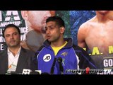 Amir Khan vs. Carlos Molina post fight press conference highlights