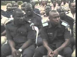 Cérémonie de Rassemblement à l'école de Police en présence du Ministre de l'intérieur