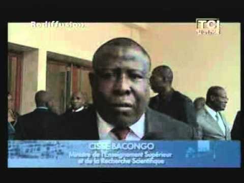 Visite du Ministre de l'enseignement superieur à la Chambre de Commerce et d'Industrie