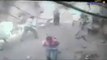 Delhi's Naya Bazar area rocked by suspected bomb blast , Watch CCTV footage | Oneindia News