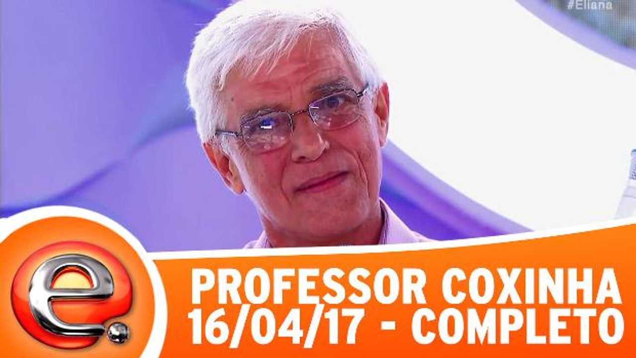 Professor coxinha participa do programa Eliana