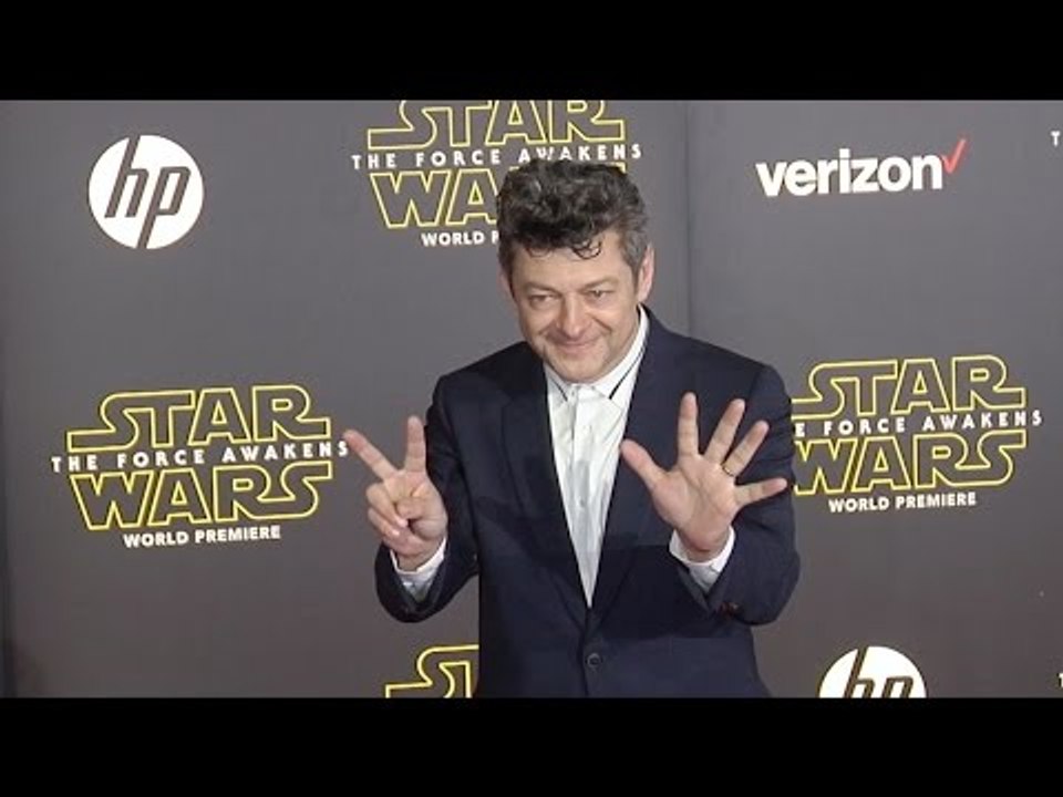 Andy Serkis "Star Wars The Force Awakens" World Premiere