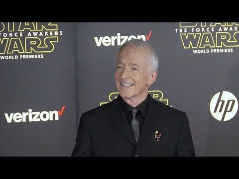Anthony Daniels C-3PO Star Wars The Force Awakens World Premiere