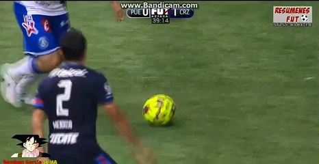 Gonzalez  Incredible  Miss  0-1  Puebla   VS  Cruz  Azul  17-04-2017