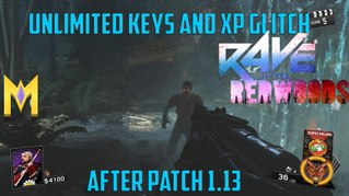 Rave In The Redwoods Glitches - Unlimited KEYS & Unlimited XP Glitch AFTER Patch 1.13