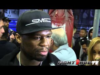 50 Cent "With the level of talent out, Boxing should be the biggest sport" talks entry in Boxing