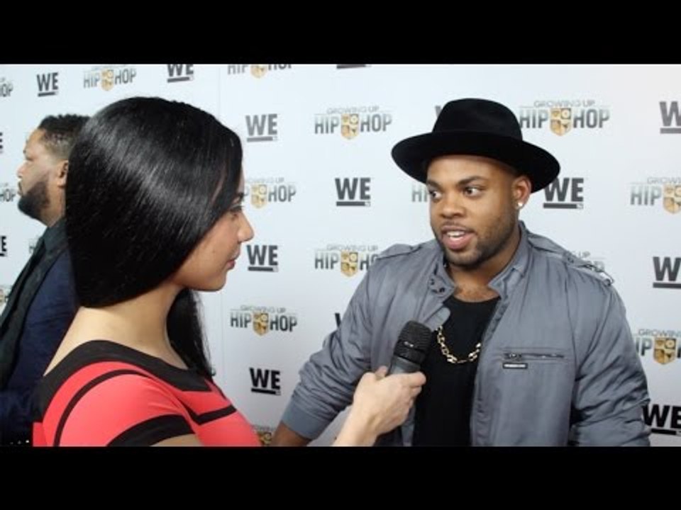 TJ Mizell on his love for music "Growing Up Hip Hop" Premiere in NYC