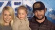 Jack Osbourne, Lisa Stelly and daughter Pearl 