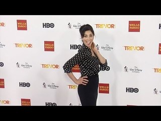 Sarah Silverman on the red carpet "TrevorLIVE LA 2015"