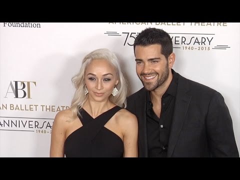 Jesse Metcalfe & Cara Santana American Ballet Theater 75th Anniversary Holiday Benefit Red Carpet