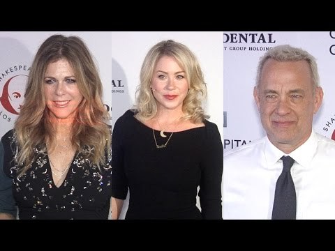 Christina Applegate, Rita Wilson, Tom Hanks 25th Annual Simply Shakespeare ARRIVALS